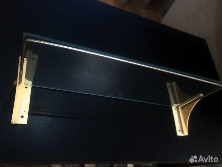 Полка настенная стеклянная