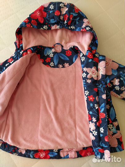 Куртка демисезонная на девочку размер 86
