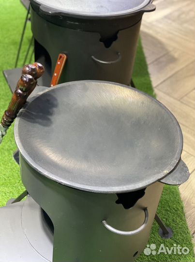 Сковорода садж чугунный 400мм