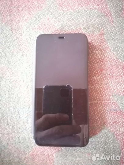 Зеркальный чехол-книжка на Huawei P40 Lite