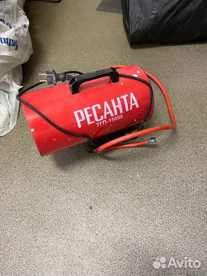 Тепловая пушка газовая тгп-15000 Ресанта