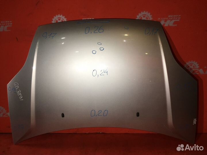 Капот Ford Fiesta 5 хетчбэк fuja 1.25L 1242