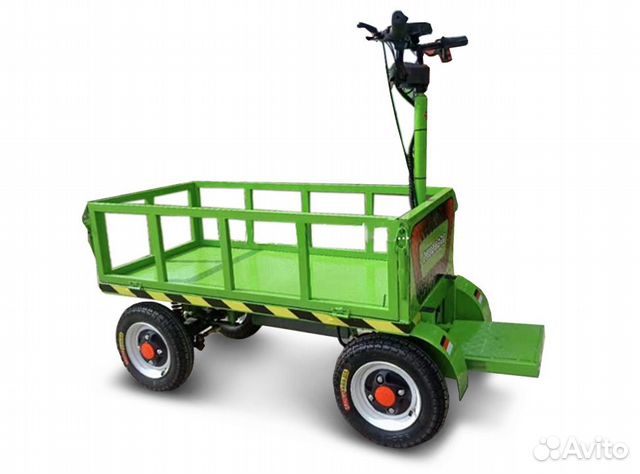 Платформенная тележка электрическая RuTrike плита