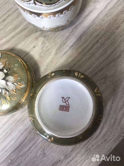 Фарфоровые шкатулки. Рельевная лепка