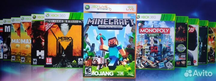 Xbox360 Slim 500gb/Прошит/Freeboot-Aurora/75 Игр