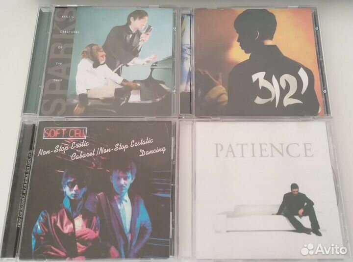 Cd зарубежная музыка: pop, rock, sound tracks