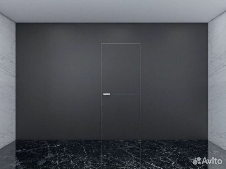 Скрытые двери под покраску