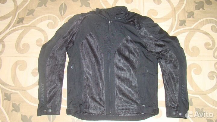 Мотокуртка х/б с сеткой