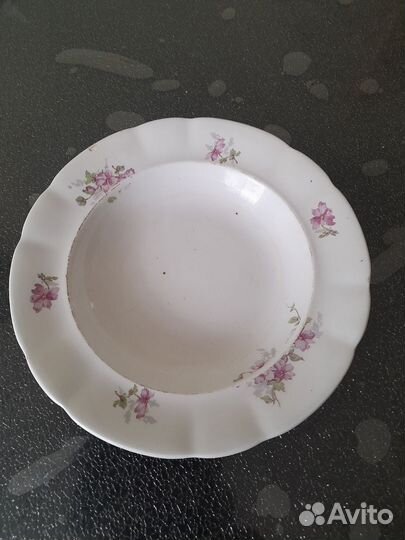 Блюдо фарфор царское