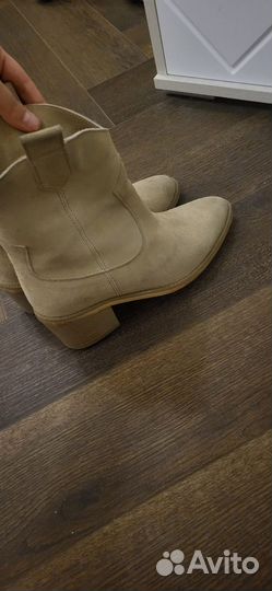 Казаки замшевые 37