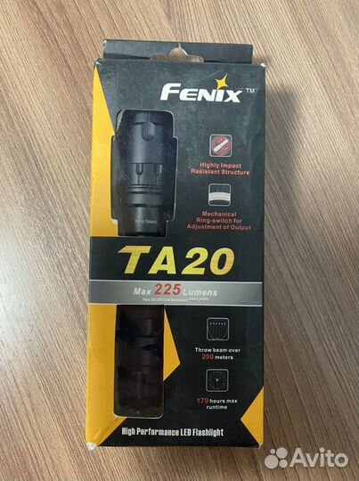 Фонарь Fenix TA-20 225lm