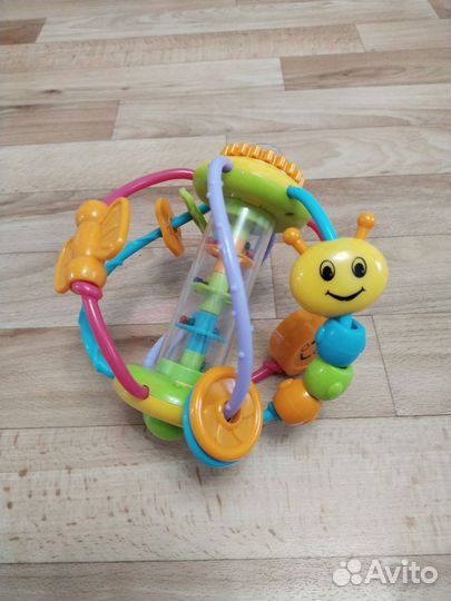 Игрушка каталка с ручкой, чудо-шар