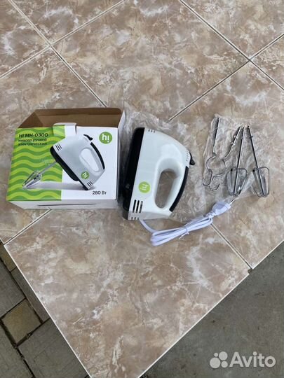 Миксер кухонный ручной новый