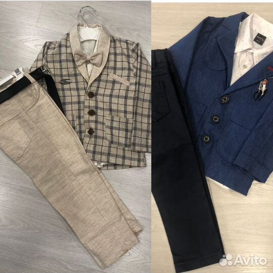 Костюмчики на мальчика р.98