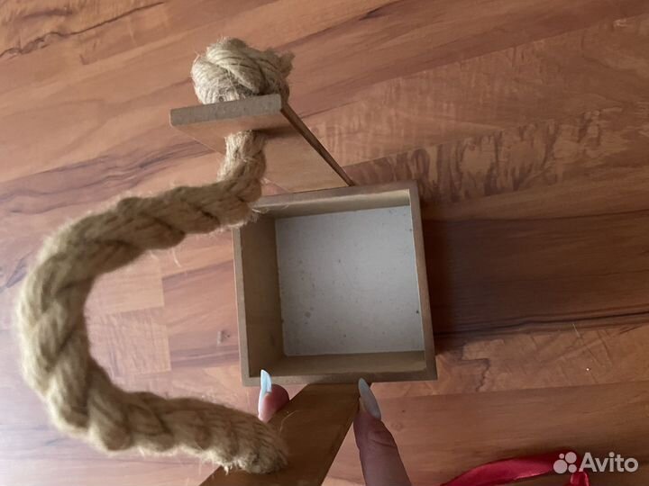 Коробка подарочная деревянная