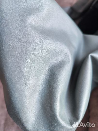 Кожаная куртка дублёнка 48 размер