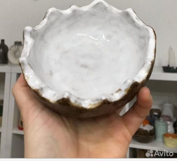 Тарелка ручной работы