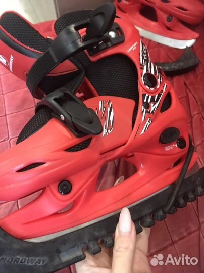 Коньки разбвижные 30-33