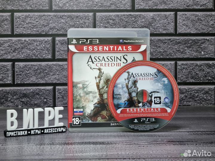 Игра Assassin's Creed 3 (PS3)