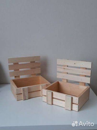 Ящик деревянный, подарочная коробка