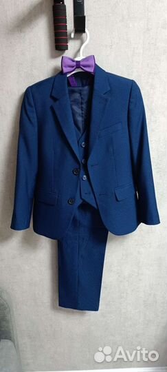 Школьный костюм тройка для мальчика 122-128