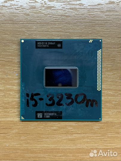 Процессор для ноутбука i5-3230m 2.6-3.2GHz