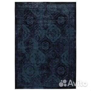 Ковер IKEA Vonsbak 133х195 см, темно-синий