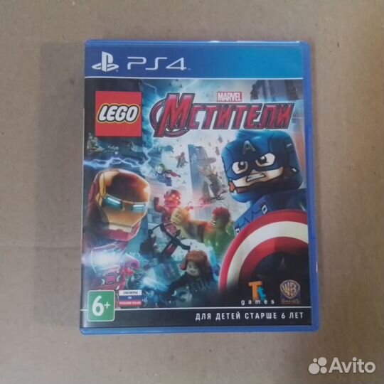 Lego marvel Мстители ps4 (в отличном состоянии)