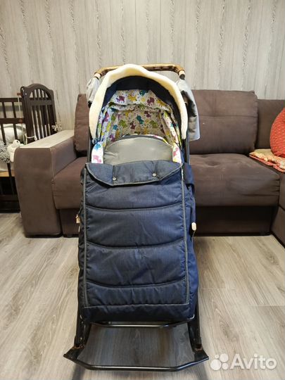 Санки коляска ника