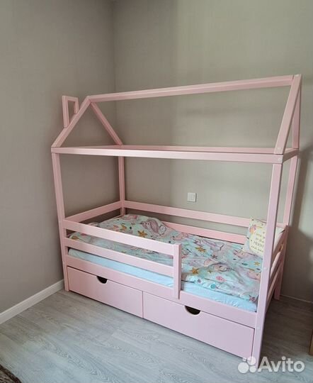 Детская кровать домик