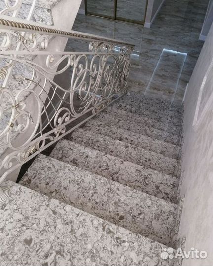 Лестница из искусственного камня производство