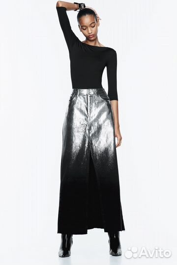 Джинсовая юбка Zara S в наличии