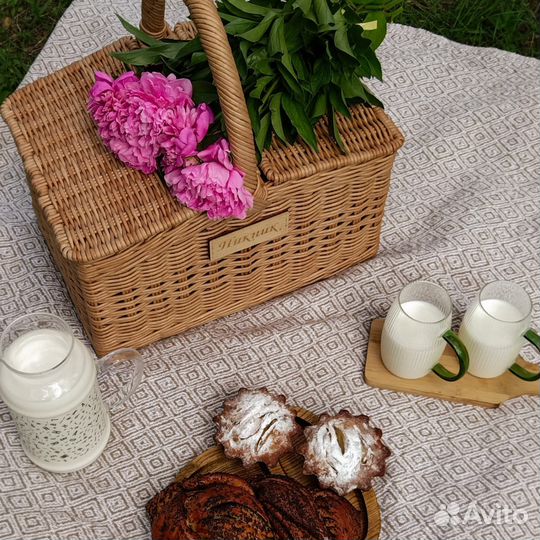 Корзина плетеная