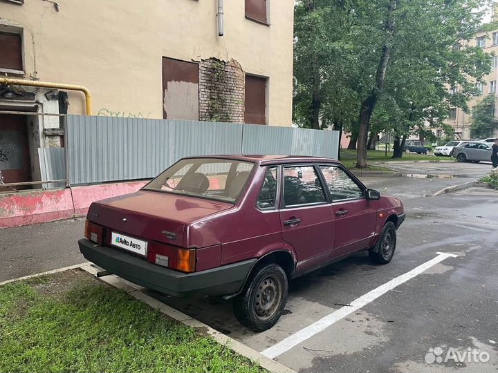 ВАЗ 21099 1.5 МТ, 1999, 89 315 км