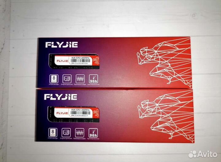 Оперативная память DDR3 16Gb (2 по 8Gb) 1600mhz