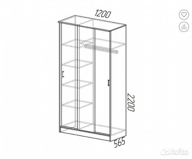 Шкаф 'Love transcends' на заказ