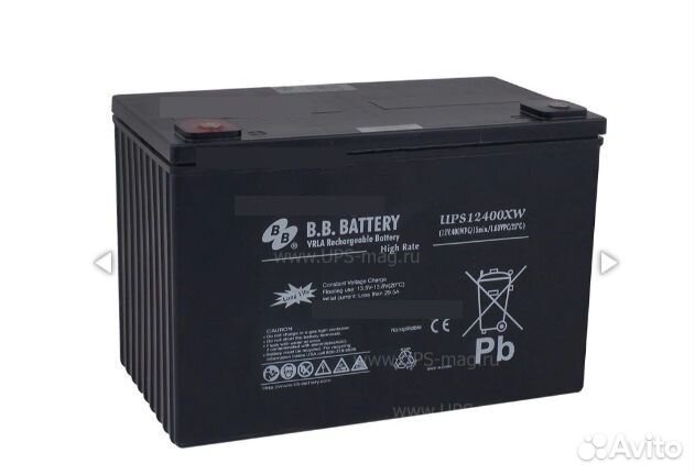 Аккумулятор BB Battery UPS 12400XW (12V / 100Ah)