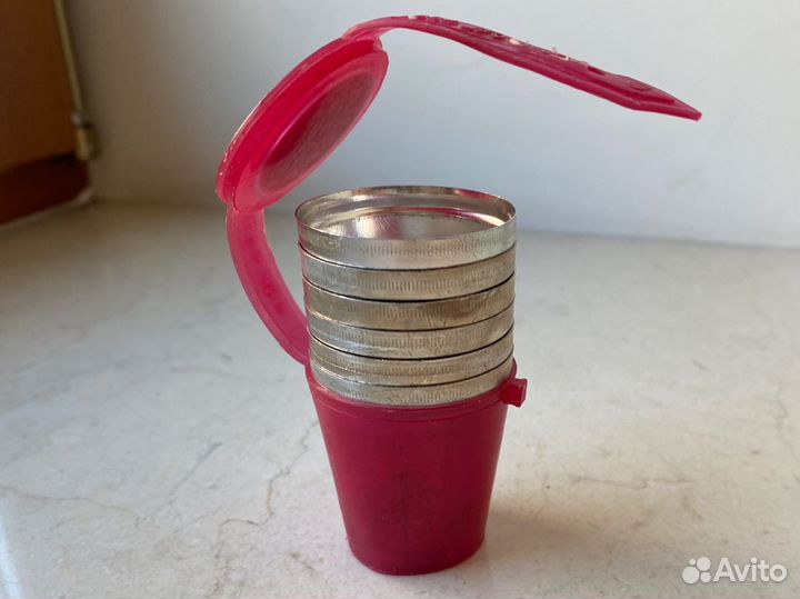 Набор походных стопок СССР в футляре