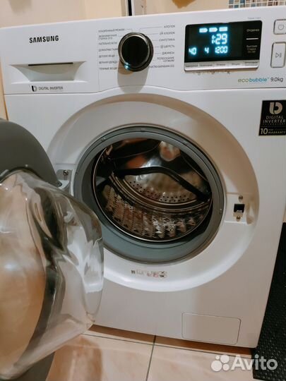 Стиральная машина Samsung WW 90 J 6410 CW1