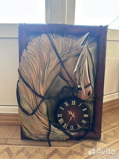 Настенная картина с часами 72х53 см