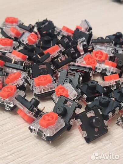 Gateron KS-27 свитчи переключатели красные