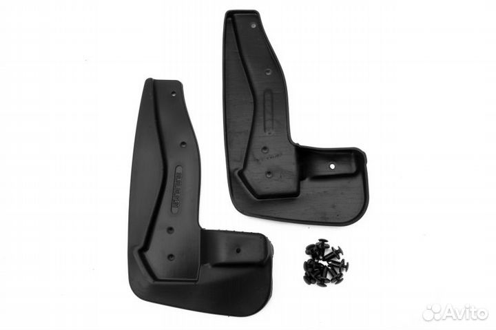 Брызговики передние mitsubishi pajero sport iii, 2