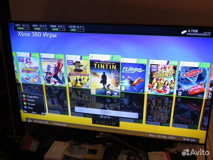 Xbox 360 slim фрибут + 48/86 лучших игр