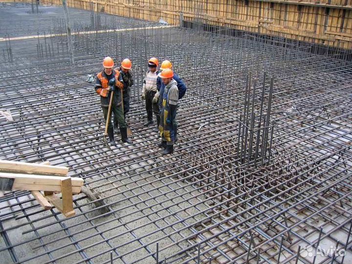 6000/куб Арматурщик Бетонщик Плотник Разнора Вахта