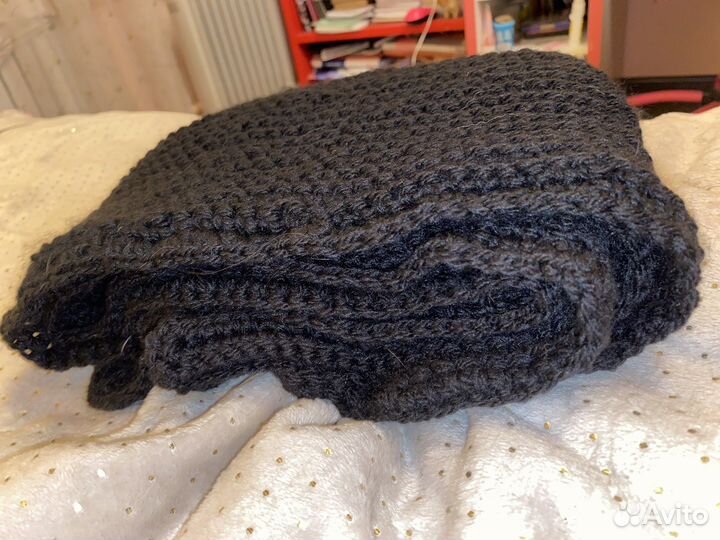 Шарф ручная вязка