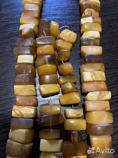 Бусы янтарь СССР
