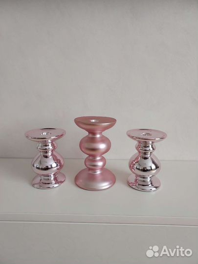 Интерьерный декор, подсвечники, кашпо, кактус