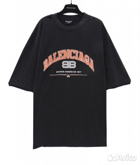 Футболка Balenciaga oversize