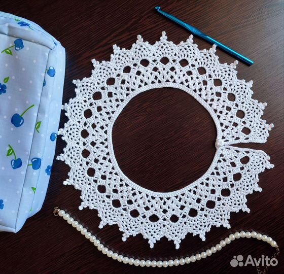 Воротничок ажурный