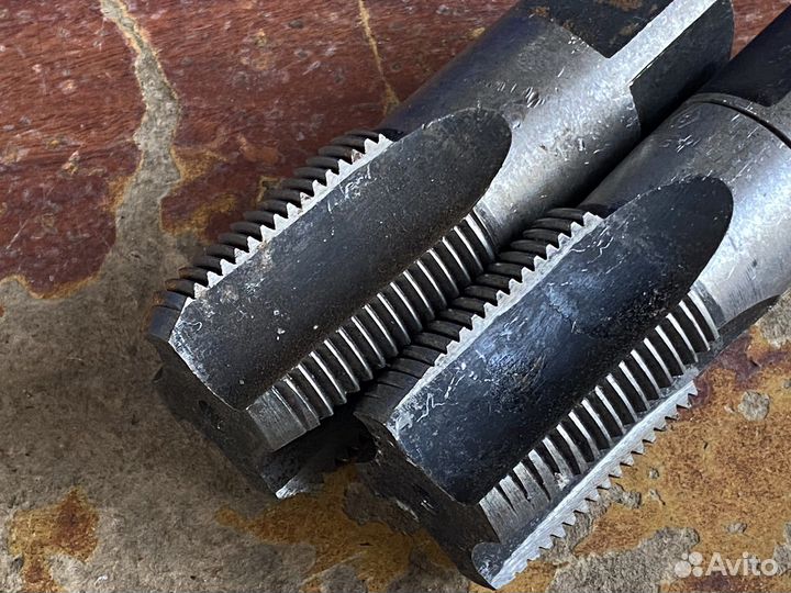 Метчики СССР трубная резьба 1 дюйм